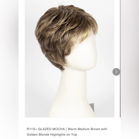 Raquel Welsh Signature Collection WINNER Wig in R11S+ Glazed Mocha Ultra Petite - Picture 6 of 7